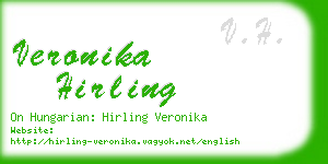 veronika hirling business card